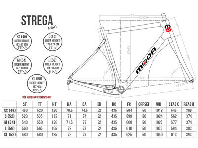 Moda Bikes Strega Gravel Titanium click to zoom image