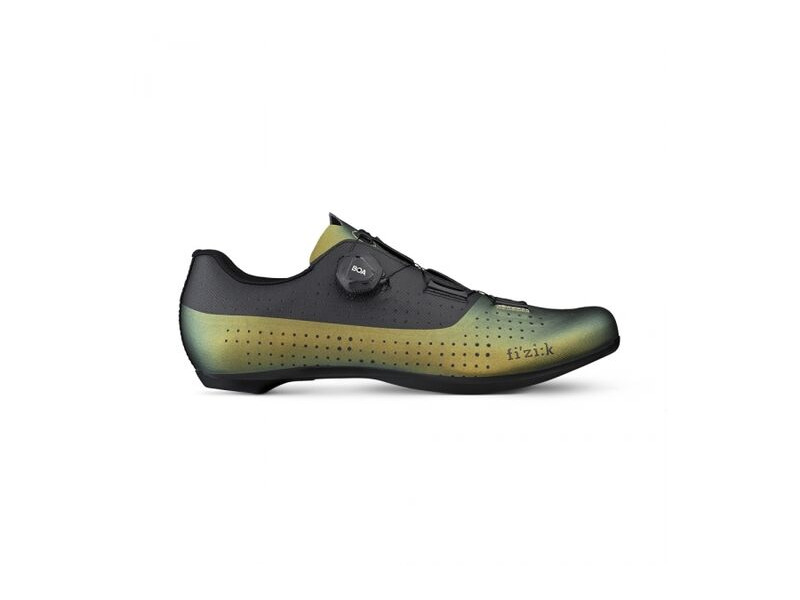 Fizik R4 Tempo Overcurve Wide Iridescent Green/Black click to zoom image