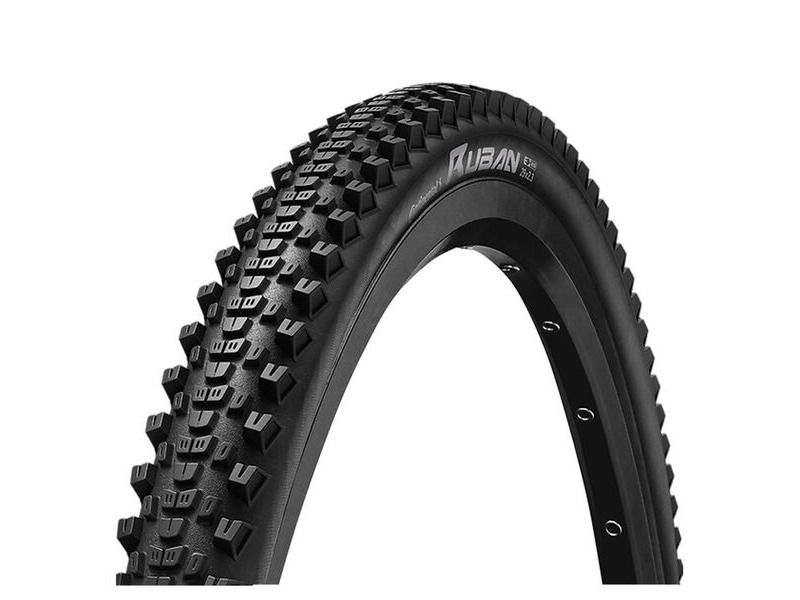 Continental Ruban Shieldwall Tyre - Foldable Puregrip Compound: Black/Black 27.5 X 2.60 click to zoom image