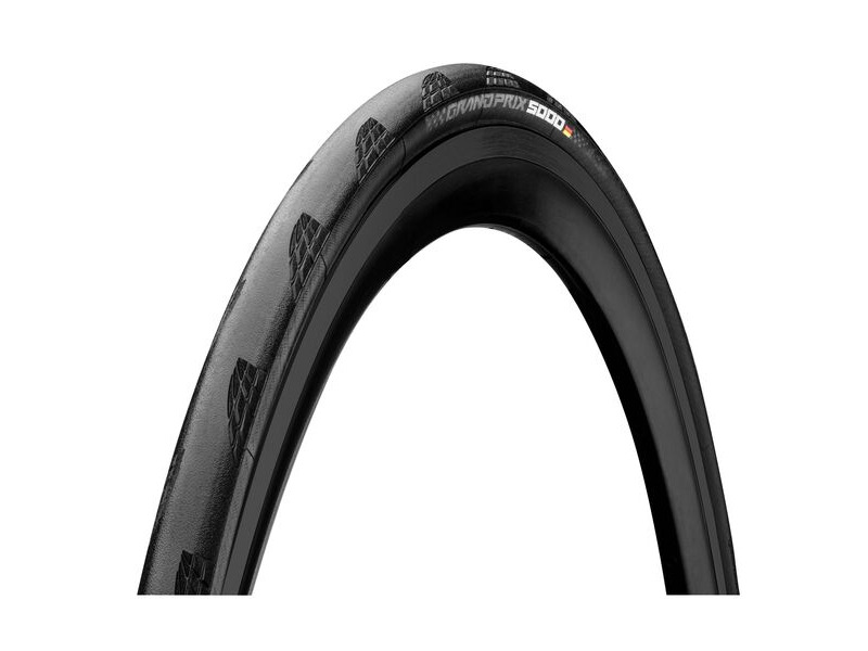 Continental Grand Prix 5000 All-season Foldable Reflex Tyre 2022 Black/Black 700x25c 28" click to zoom image