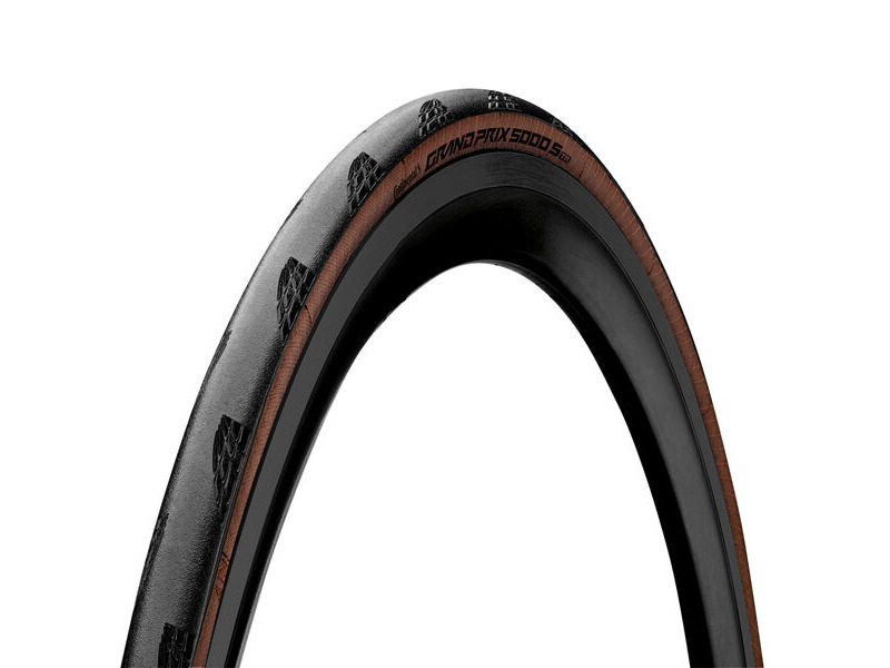 Continental Grand Prix 5000s Tubeless Ready Tyre - Foldable Blackchili Compound 2021 Black/Transparent 700 X 25c click to zoom image