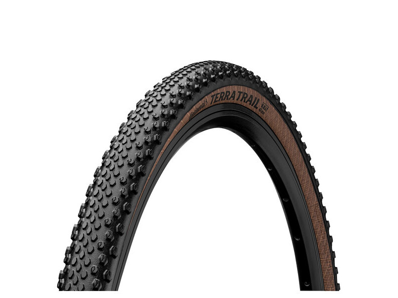 Continental Terra Trail Protection Tyre - Foldable Blackchili Compound Black/Transparent 700 X 40c click to zoom image