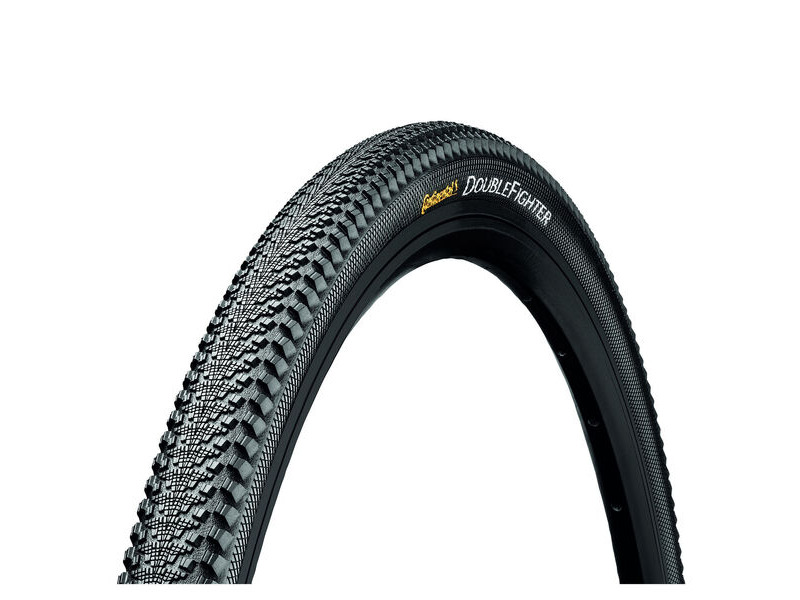 Continental Doublefighter III - Wire Bead Black/Black 27.5x2.0" click to zoom image