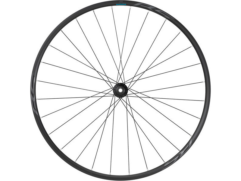 Shimano WH-RS171 700C wheel, 12x100mm E-thru, Center Lock disc, black, front click to zoom image