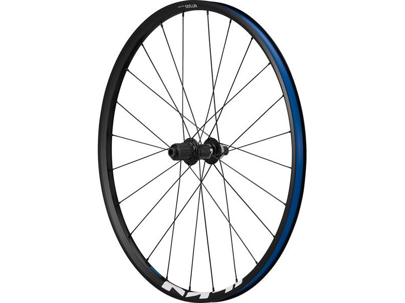 Shimano WH-MT500 MTB wheel, 27.5 in (650B), 12 x 142mm E-thru, rear, black click to zoom image