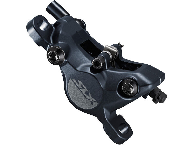 Shimano BR-M7100/BL-M7100 SLX bled brake lever/post mount calliper, front right click to zoom image