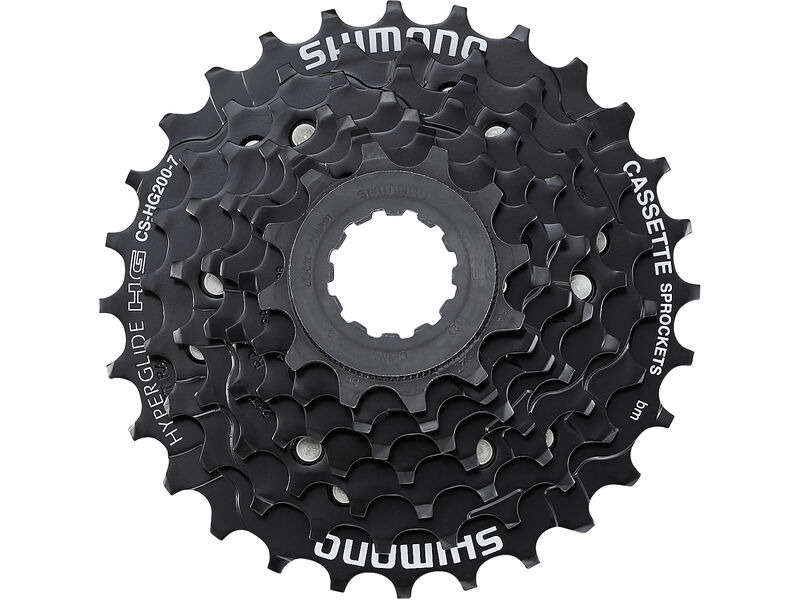 Shimano CS-HG200 7speed cassette 12 - 32T click to zoom image