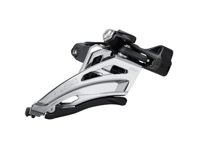 Shimano FD-M5100-M Deore front derailleur, 11-speed double, side swing, mid clamp click to zoom image