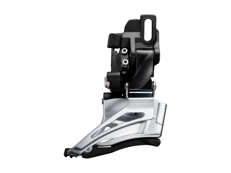 Shimano Deore M6025-D double front derailleur, direct mount, down swing, down pull click to zoom image
