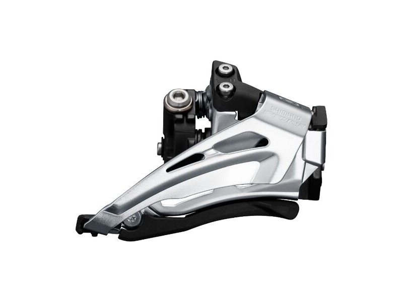 Shimano Deore M6025-L double front derailleur, low clamp, top swing, down pull click to zoom image