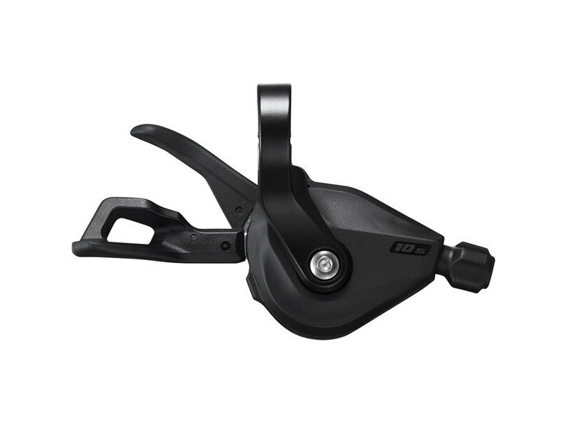 Shimano SL-M4100 Deore shift lever, 10-speed, without display, band on, right hand click to zoom image