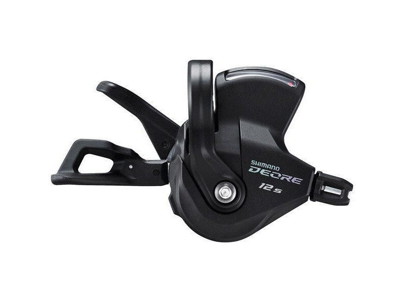 Shimano SL-M6100 Deore shift lever, 12-speed, with display, band on, right hand click to zoom image