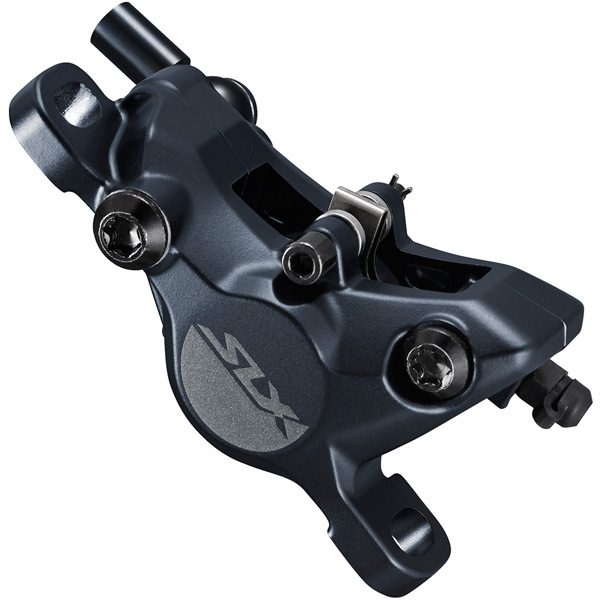 Shimano BR-M7100/BL-M7100 SLX bled brake lever/post mount calliper, front right