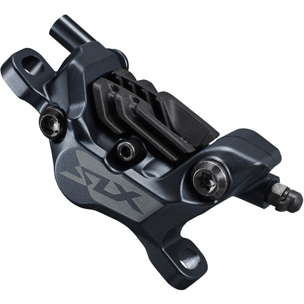 Shimano BR-M7120/BL-M7100 SLX 4 pot bled brake lever/post mount calliper, front right