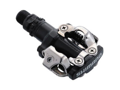 Shimano PD-M520 MTB SPD pedals - two sided mechanism, black