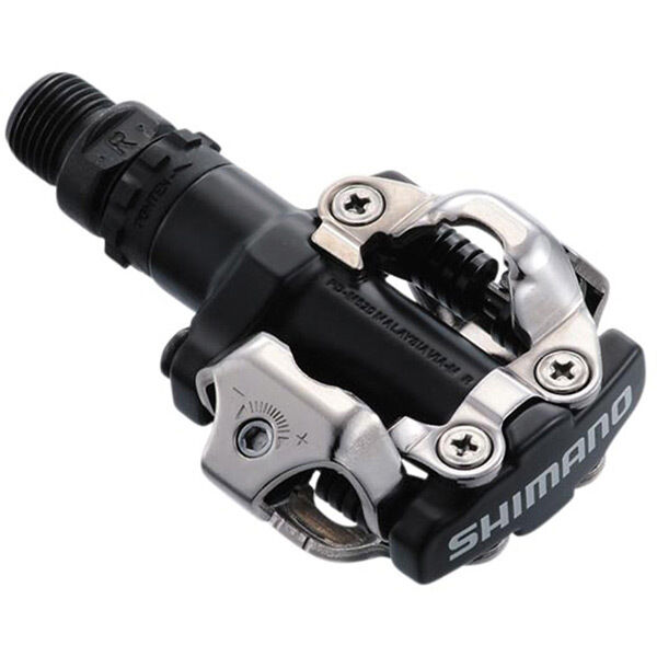 Shimano PD-M520 MTB SPD pedals - two sided mechanism, black click to zoom image