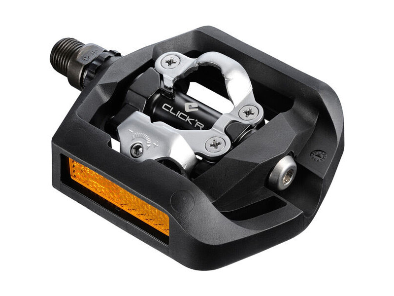 Shimano PD-T421 CLICK'R pedal, pop up mechanism, black click to zoom image