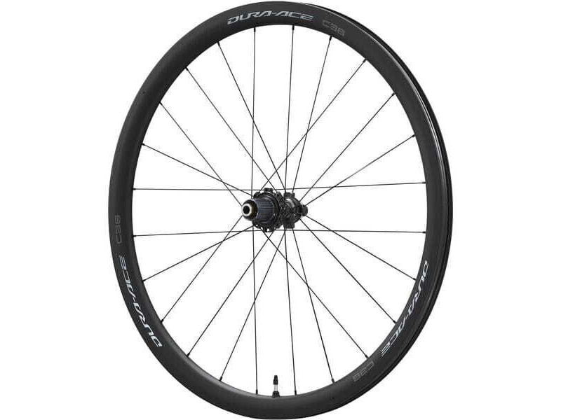 Shimano WH-R9270-C36-TL Dura-Ace disc Carbon clincher 36 mm, 12-speed rear 12x142 mm click to zoom image