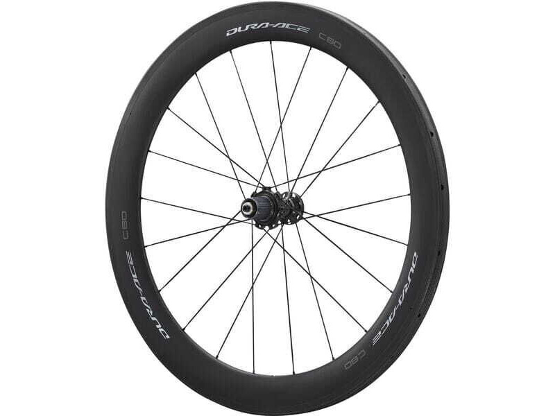 Shimano WH-R9200-C60-TU Dura-Ace Carbon tubular 60 mm, 12-speed rear Q/R click to zoom image