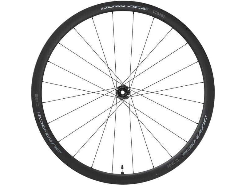 Shimano WH-R9270-C36-TU Dura-Ace disc Carbon tubular 36 mm, front 12x100 mm click to zoom image