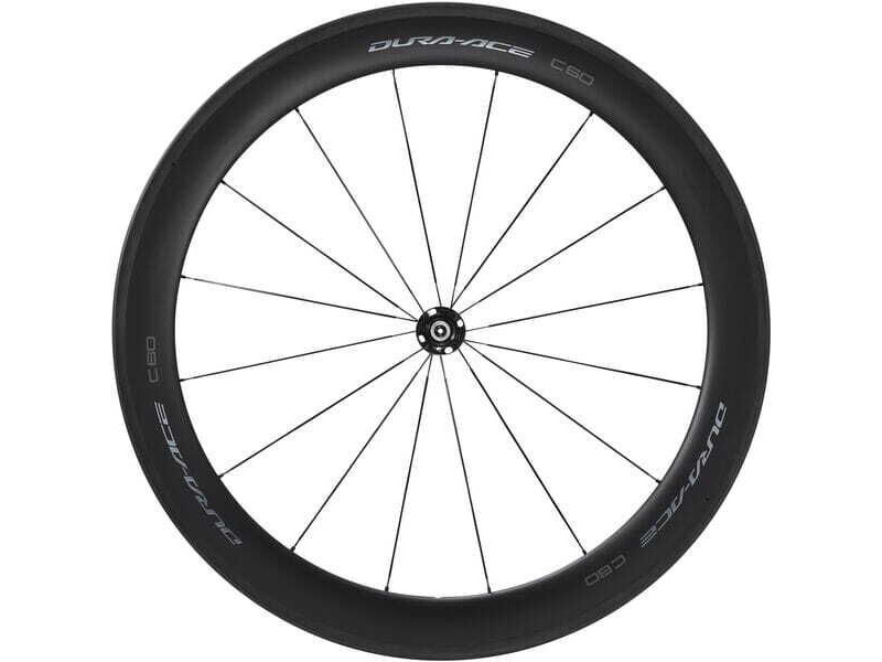 Shimano WH-R9200-C60-TU Dura-Ace Carbon tubular 60 mm, front Q/R click to zoom image