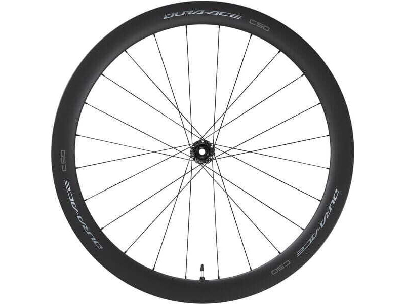 Shimano WH-R9270-C50-TU Dura-Ace disc Carbon tubular 50 mm, front 12x100 mm click to zoom image