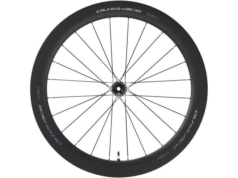 Shimano WH-R9270-C60-TU Dura-Ace disc Carbon tubular 60 mm, front 12x100 mm click to zoom image