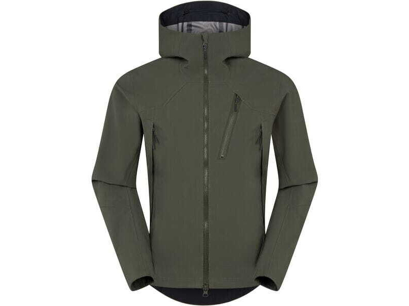 Madison DTE 3-Layer Men's Waterproof Jacket, midnight green click to zoom image