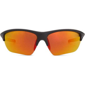 Madison Mission Glasses - matt black / fire mirror click to zoom image