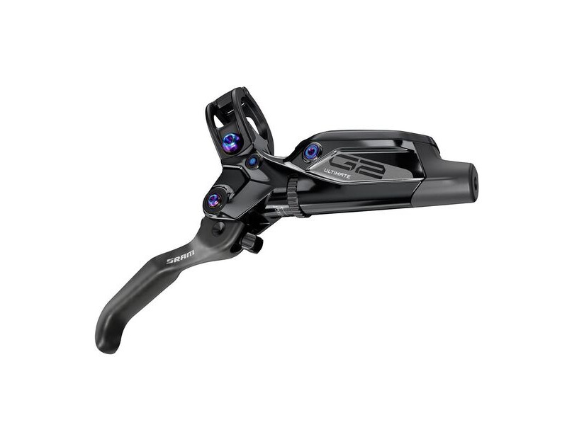 Sram Brake G2 Ultimate, Carbon Lever, Rainbow Hardware, Reach, Swinglink, Contact, Rear 2000mm Hose (Includes Mmx Clamp, Rotor/Bracket Sold Separately) A2 Gloss Black 2000mm click to zoom image