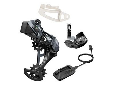 Sram Xx1 Eagle Axs Upgrade Kit (Rear Der W/Battery And Battery Protector, Rocker Paddle Controller W/Clamp, Charger/Cord, Chain Gap Tool):