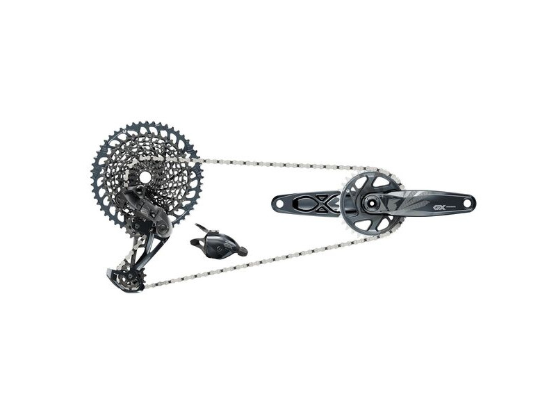 Sram Gx Eagle Dub Groupset (Rear Der, Trigger Shifter , Crankset Dub 12s Dm 32t X-sync Chainring, Chain 126 Links 12s, Cassette Xg-1275 10-52t) Lunar click to zoom image