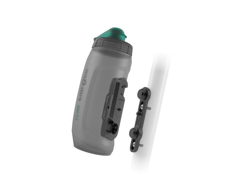 Fidlock TWIST Bottle Kit Bike 590 TWIST Technology bottle with antibacterial technology, dirt cap and connector - includes Bike mount click to zoom image