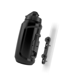 Fidlock TWIST Bottle Kit Bike 750 Compact TWIST Technology bottle with removeable dirt cap and connector - includes Bike mount for bottle cage 750ml Solid Black  click to zoom image