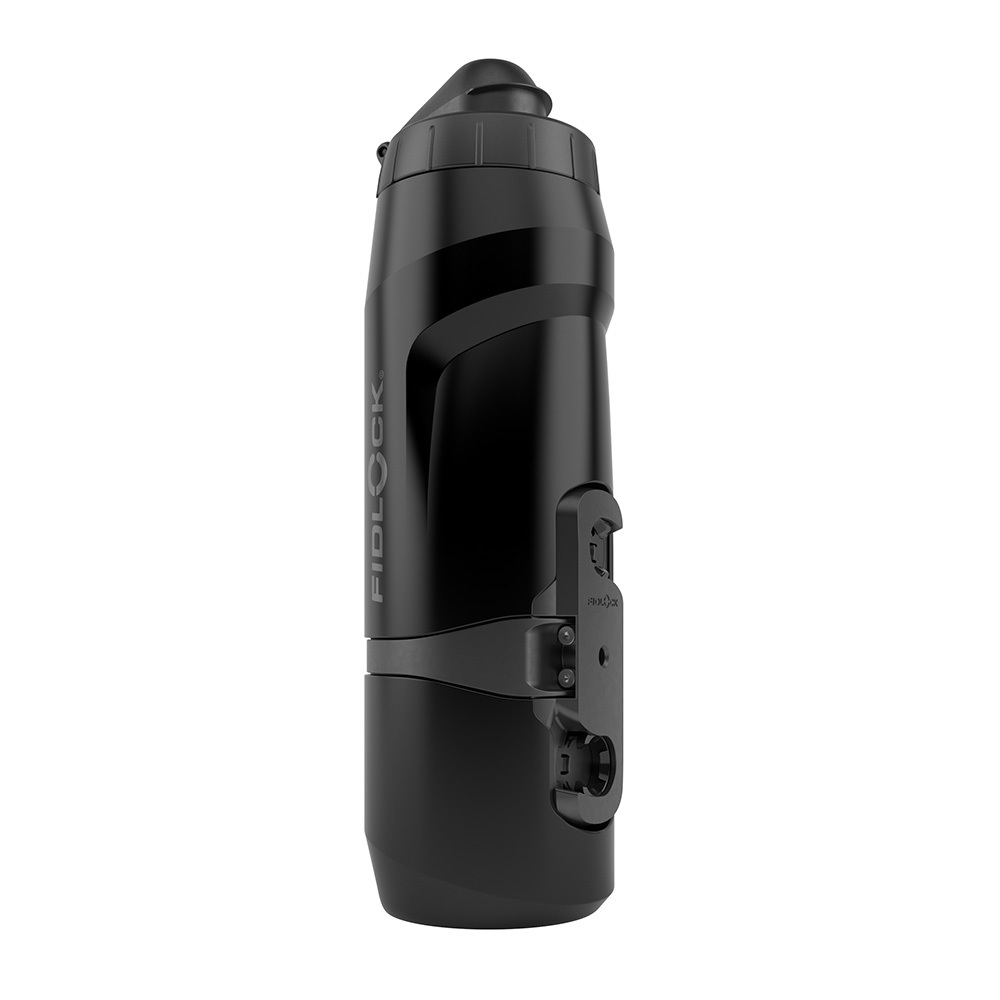 Fidlock TWIST Bottle+Bottle Connector TWIST Technology bottle with Bottle connector (Frame/Bike mount NOT included) Solid Black 800ml