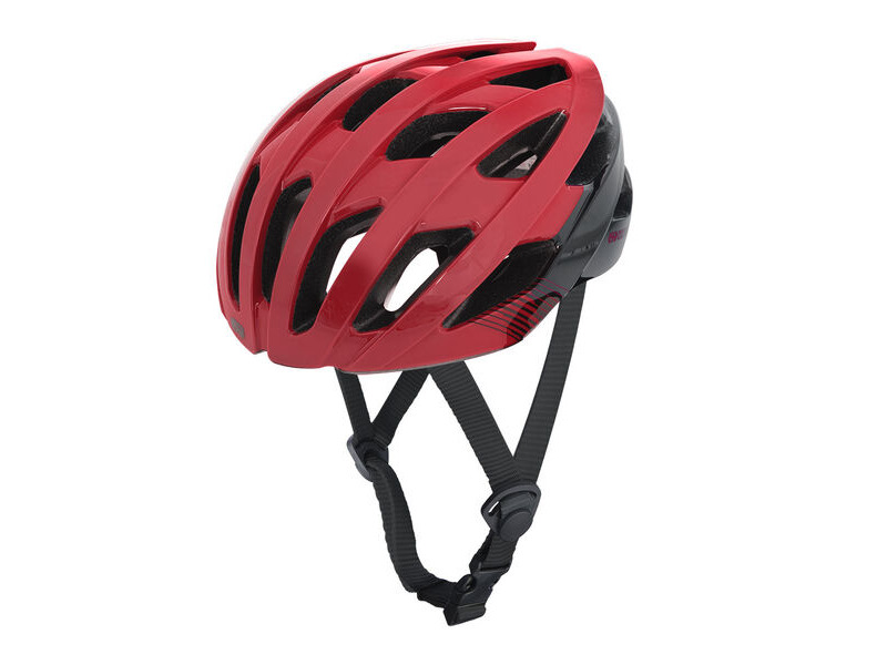 Oxford Raven Road Helmet Red click to zoom image