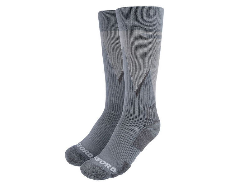 Oxford Merino socks - grey click to zoom image