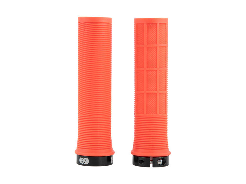 Oxford Driver Lock-on MTB Grips Orange click to zoom image