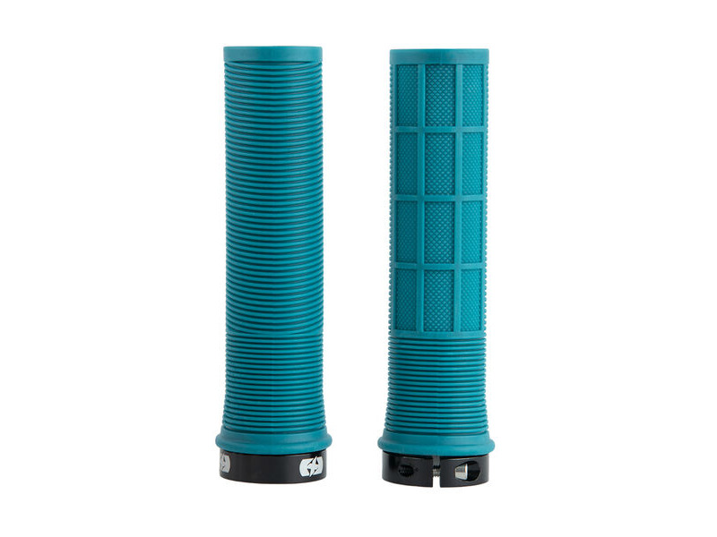 Oxford Driver Lock-on MTB Grips Blue click to zoom image