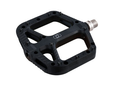Oxford Loam 20 Nylon Flat Pedals Black