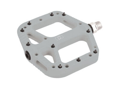 Oxford Loam 20 Nylon Flat Pedals Black  GREY  click to zoom image