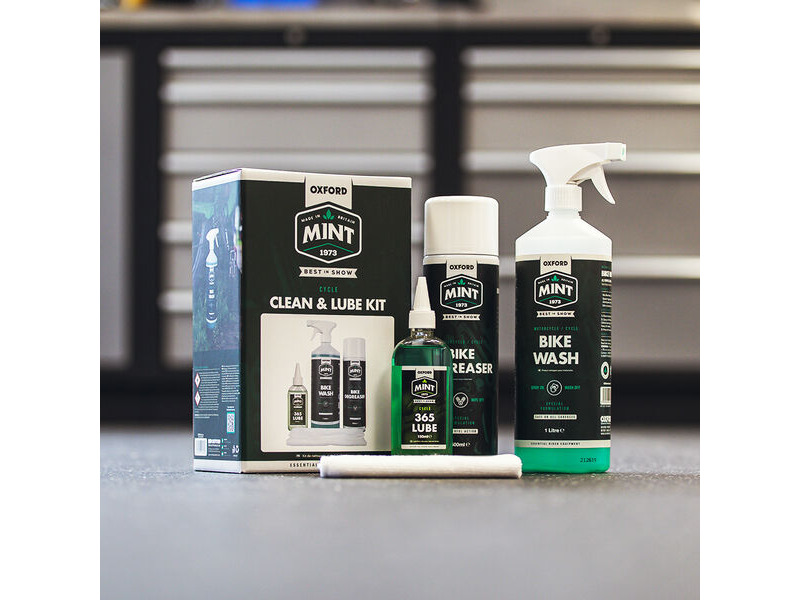 Oxford Mint Cycle Chain & Lube Kit click to zoom image