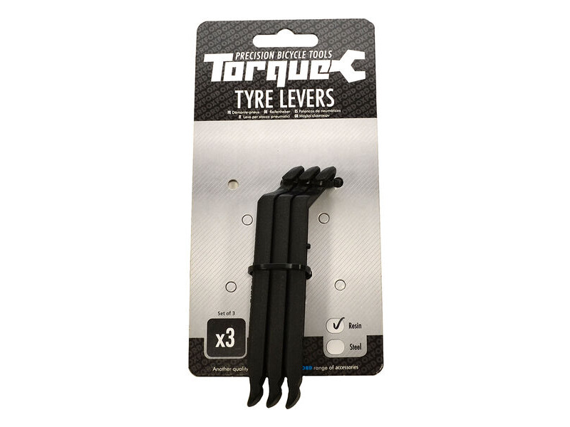 Oxford Torque Resin Tyre Levers Set of 3 click to zoom image