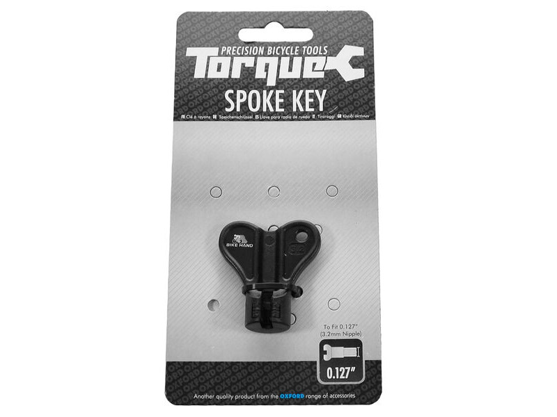 Oxford Torque Spoke Key 3.2mm - Black click to zoom image