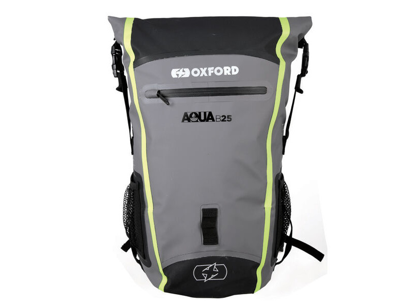 Oxford Aqua B-25 Hydro Backpack - Black/Grey/Fluo click to zoom image