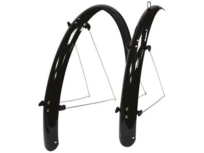 Oxford 700c Hybrid 46mm Mudguard Set Black