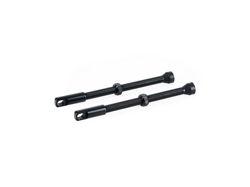 Oxford Tubeless Alloy Valve 80mm Black click to zoom image