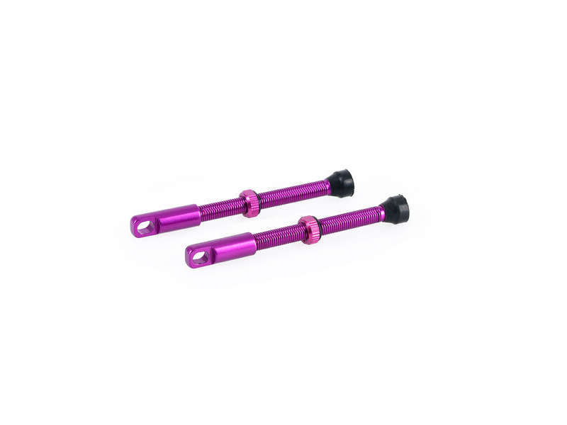 Oxford Tubeless Alloy Valve 60mm Purple click to zoom image