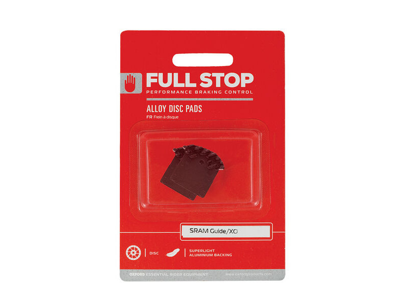 Oxford Fullstop Shimano XTR 2011 Cooling Fin Brake Pads click to zoom image