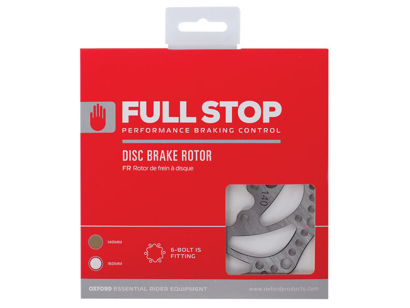 Oxford Brake Disc Rotor 140mm click to zoom image